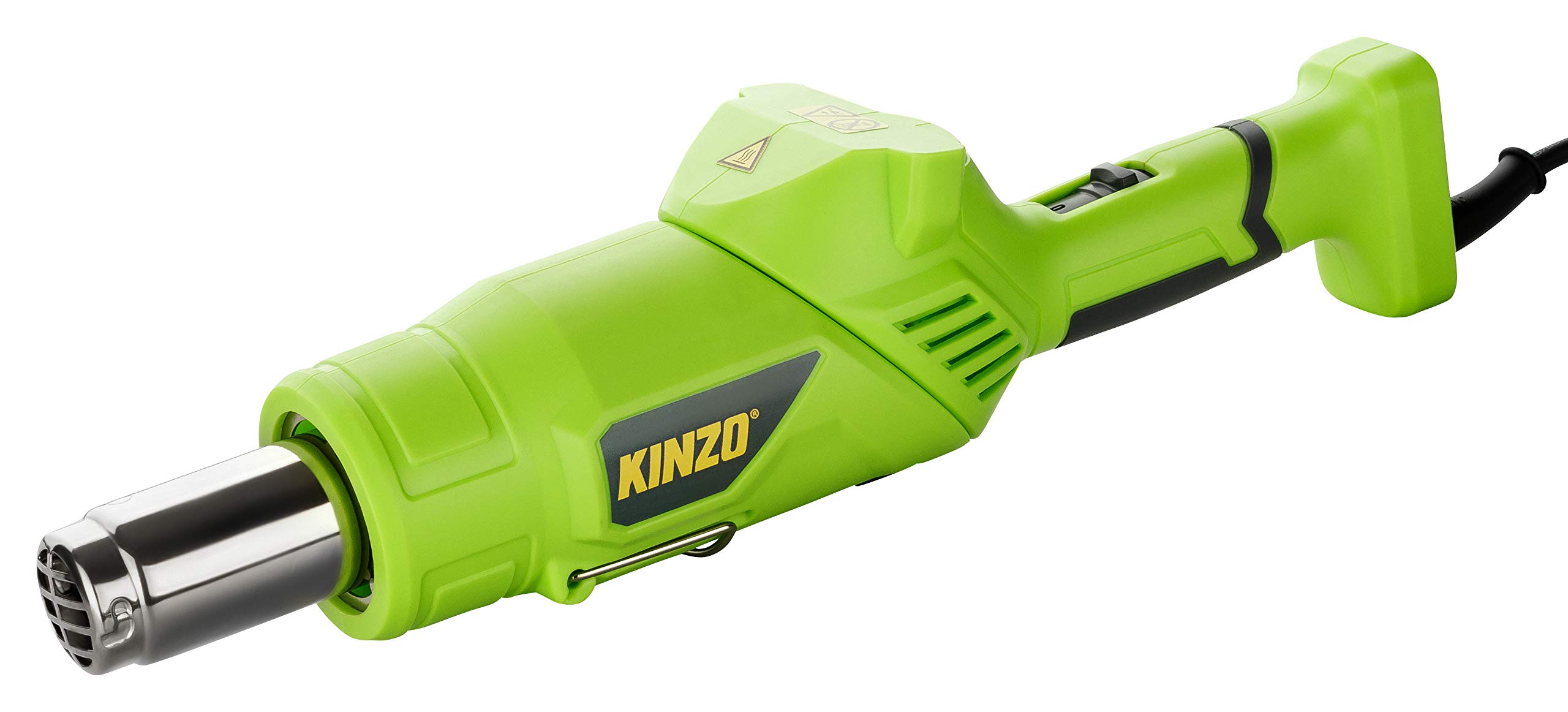 KINZO Quemador de malas hierbas 3 en 1 quemador de llama encendedor de parrilla respetuoso con el medio ambiente sin gas funcionamiento eléctrico 2000 W temperatura seleccionable de 50 °C o 600 °C