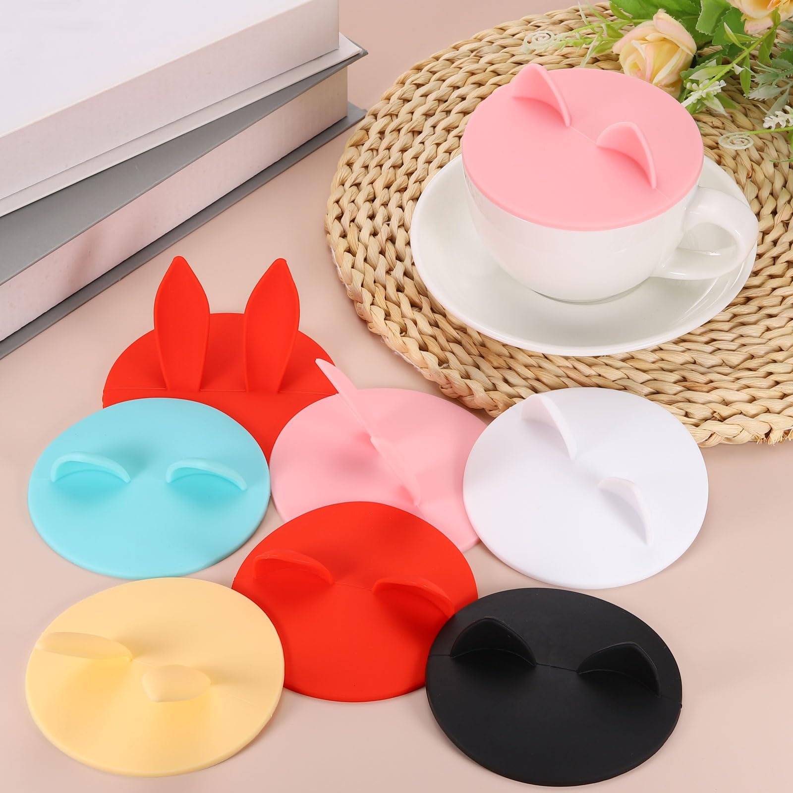 Silicone Bowl & Cup Lids - Airtight, Anti-Dust, Stretchable Food Covers (USA Seller)