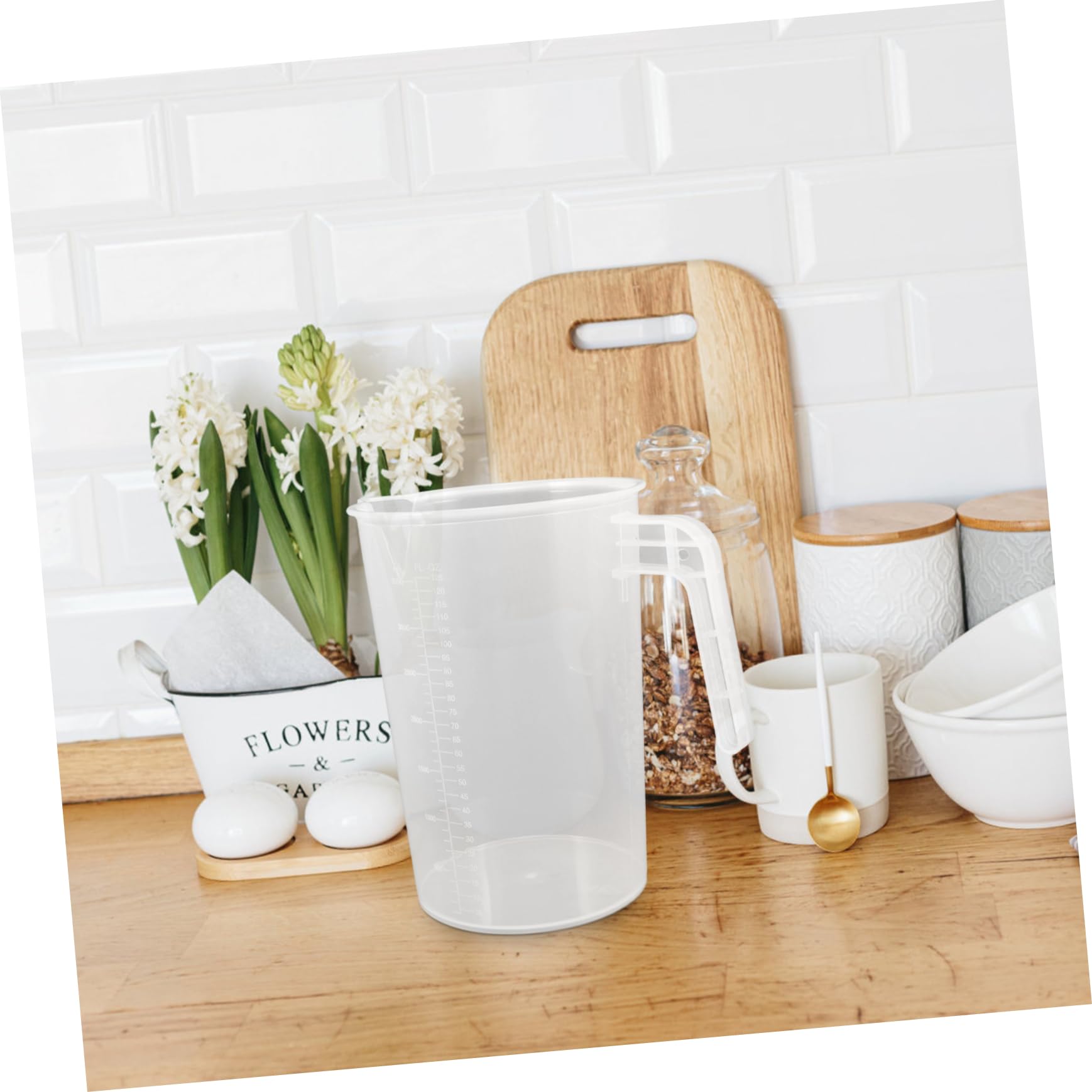 DECHOUS 2 Pz misurino distributore di frittelle arredamento tazze di misura caraffa graduata da cucina misurare tazzine caffe tazze caffe Accessori per la cottura tazza di caffè plastica