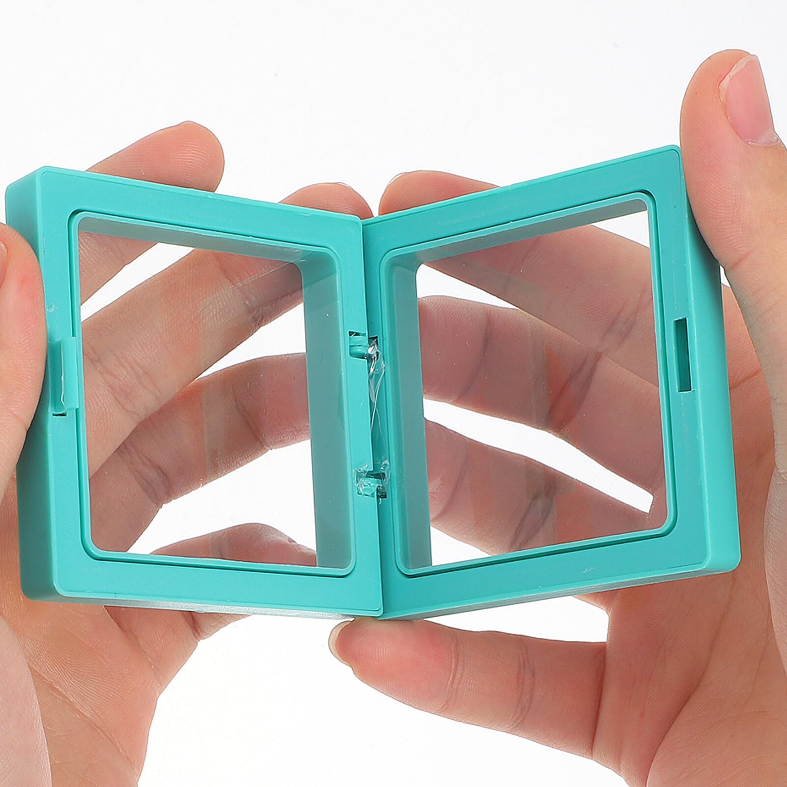 HOLIDYOYO Floating Frame Display Holder 6pcs Jewelry Display Box Floating Jewelry Box for Collectibles