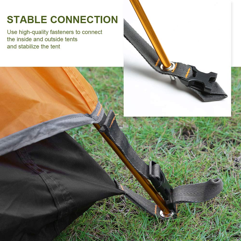 V Vontox Camping Tent 2 3 Person Lightweight Backpacking Tent Waterproof Two Doors Easy Setup Tent For Family In Traveling Beach Camping And Outdoor Tent Amazon Sg Sports Fitness Outdoors