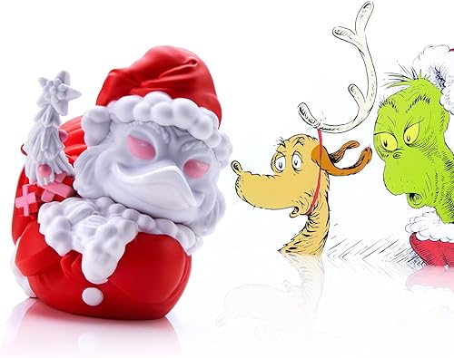 Vista 54 de TUBBZ Figura coleccionable de vinilo de pato de Papá Noel de Navidad - Productos oficiales de Numskull - Películas y libros de TV Santa