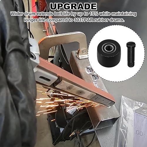 Miniatura 5 de Rodamiento neumático de lijadora de correa 3037PAR 3037 Conjunto de polea se adapta a la herramienta neumática Astro - Acero - Inc 1,2,3,61