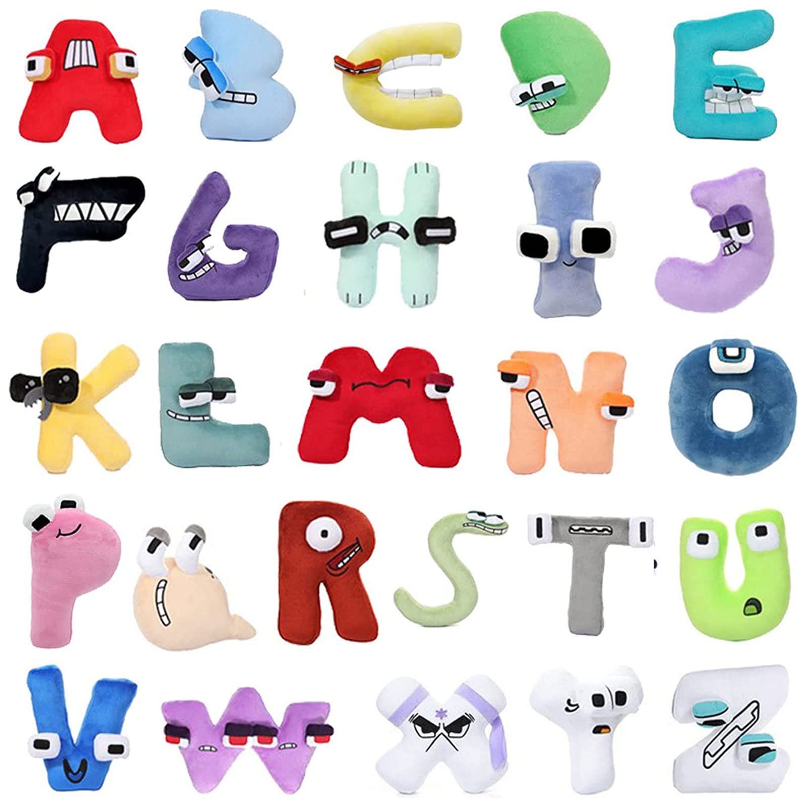 Buy BIELO AZ 26PCS Alphabet Lore Plush Toys Letters Alphabet Lore