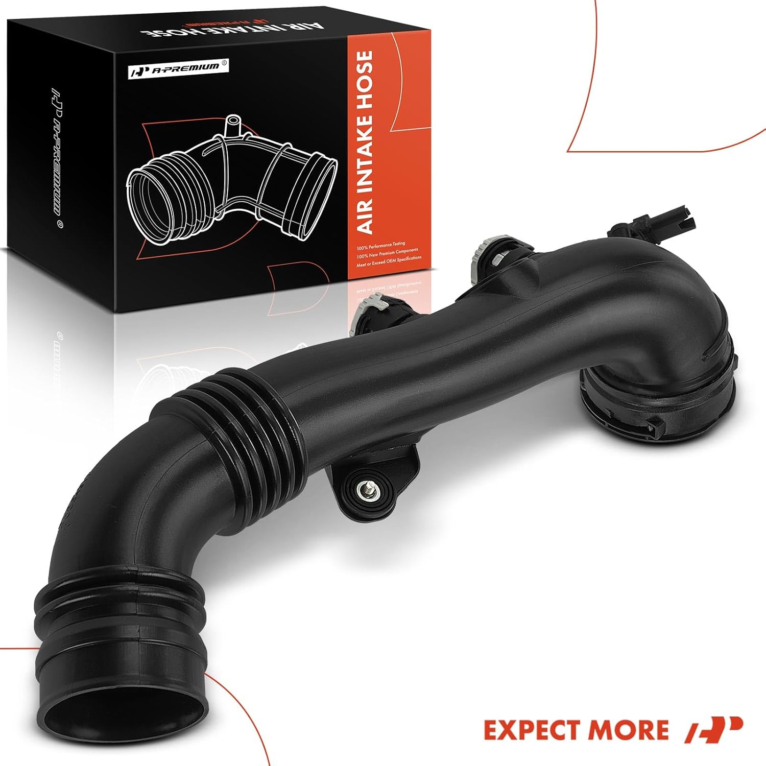 A-Premium Engine Air Clean Intake Tube Hose Compatible with BMW 335i 2007-2010, 335i xDrive 2009-2010, 335is 2011-2013, 335xi 2007-2008, 3.0L