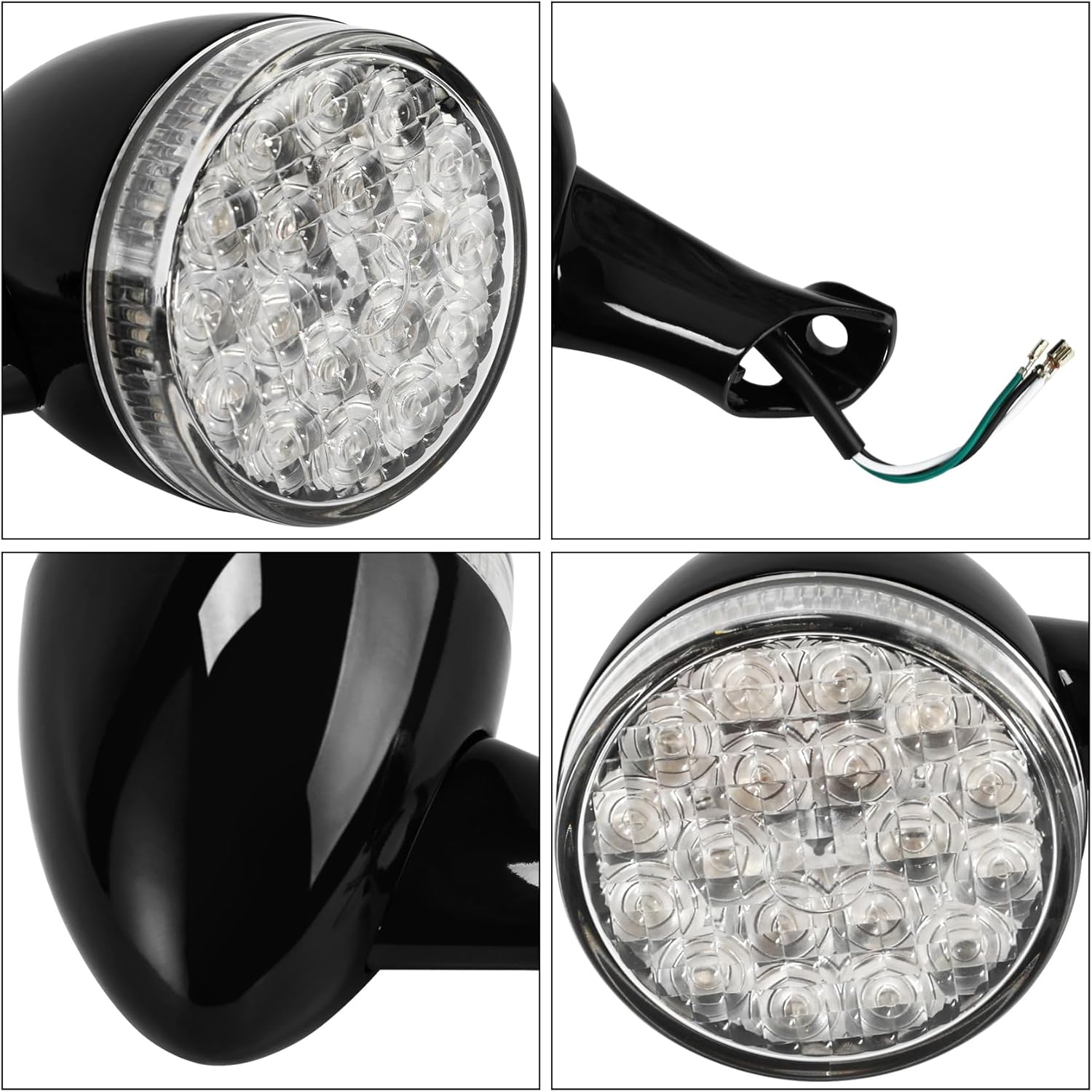 SLMOTO Motorcycle Front Turn Signals Lights Assembly Fit For Harley Sportster 48 XL1200X 2016-2022