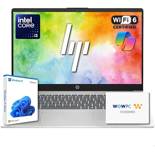 HP Pavilion 15.6" Laptop | 13th Gen Intel Core i3 Processor | 8GB DDR4 RAM | 640GB Storage (128GB PCIe SSD + 512GB External) | AI-Enhanced Windows 11 | Privacy Webcam | Up to 11.5 Hrs Battery