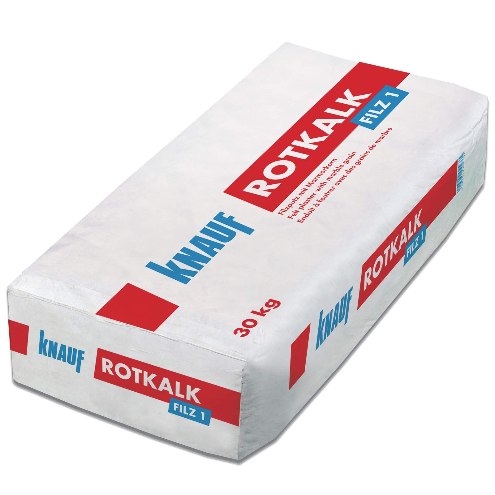 Knauf Rotkalk Filz 1mm Filzputz mit Marmorkorn