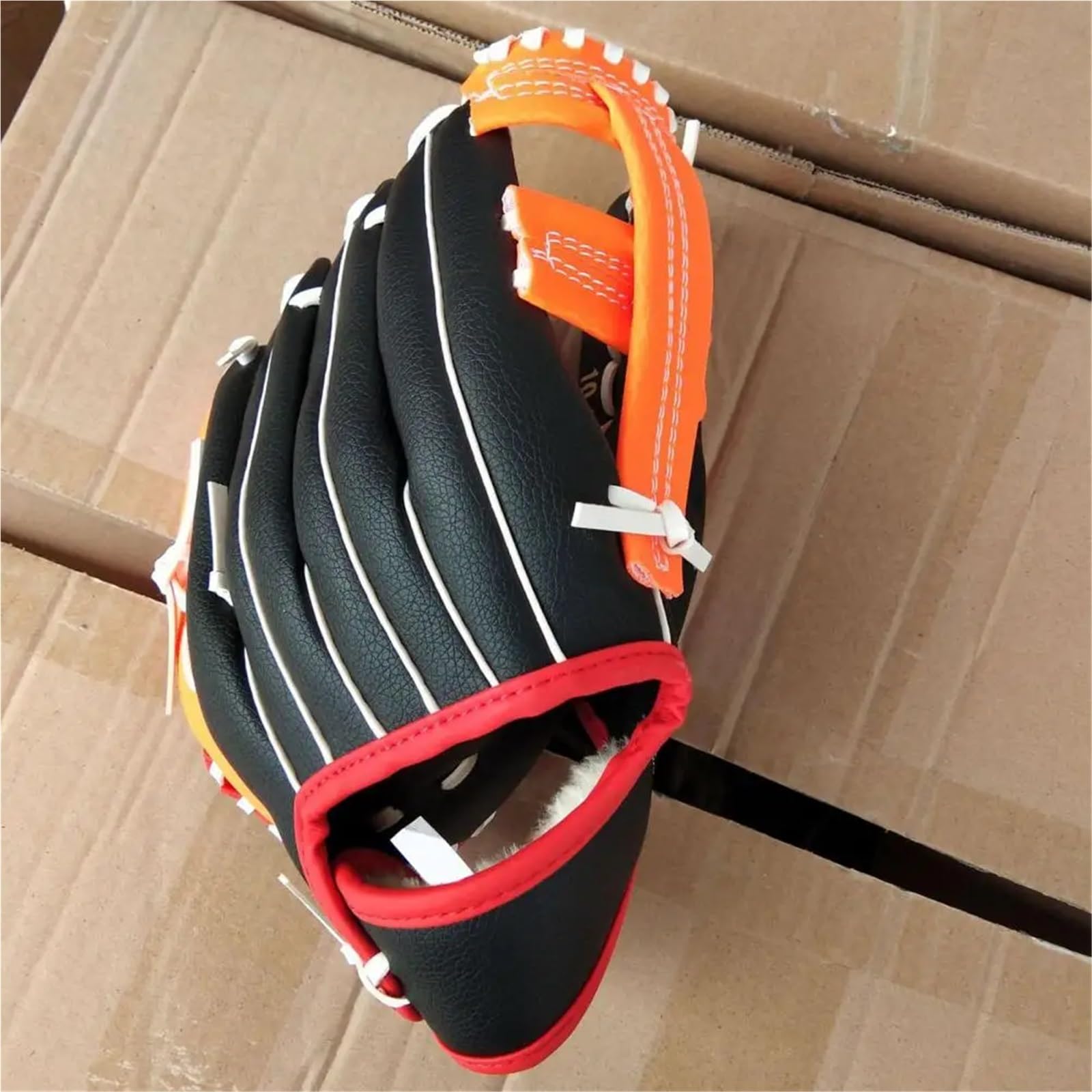 Guantes de Beisbol, Softball Guantes Guante de béisbol y sóftbol Deportivo, Grueso, Piel sintética, Resistente a Impactos, for jóvenes, niños Adultos
