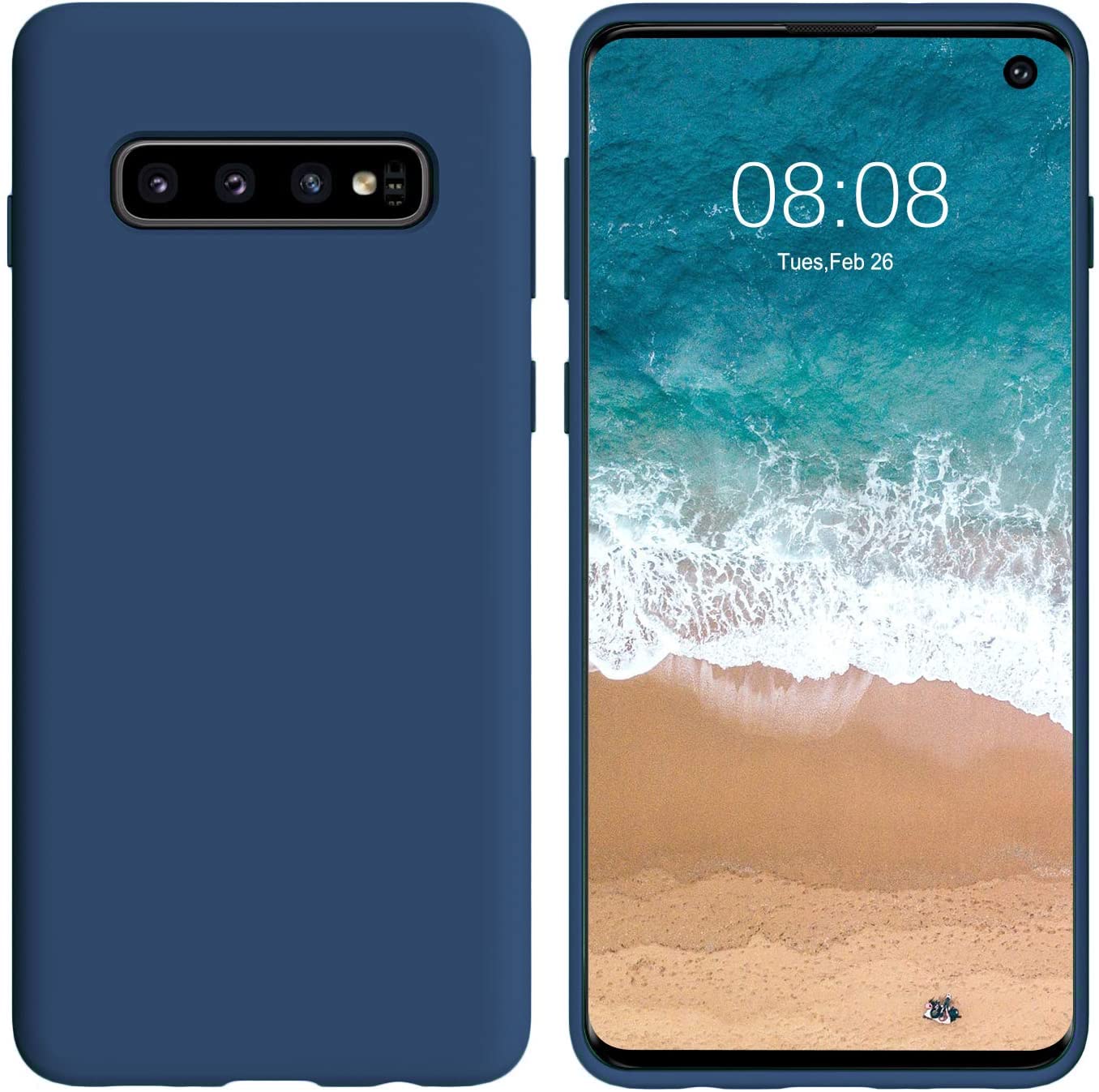 LOXXO ® Slim Fit Liquid Silicone Gel Rubber Back Cover with Full Protection, Compatible for Samsung S10 Plus (Blue) (B08Q3LR9ZW) Amazon Price History, Amazon Price Tracker