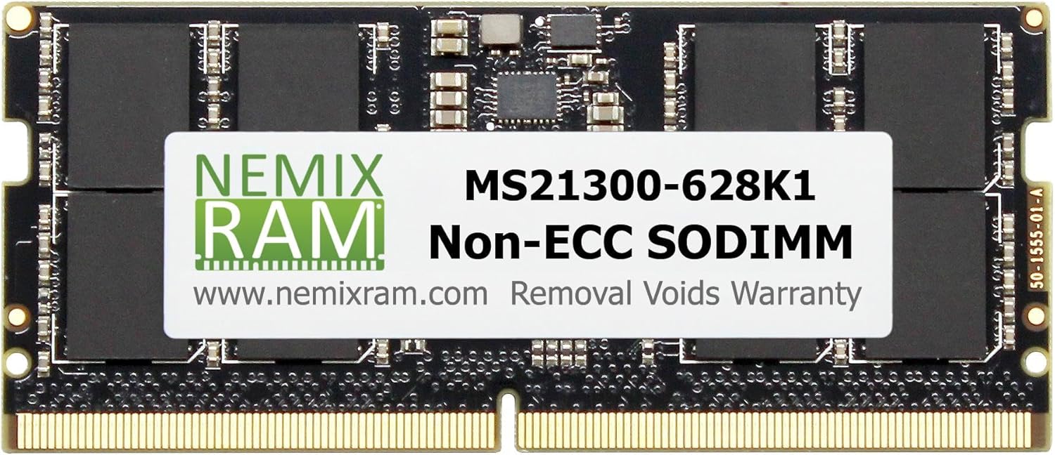 NEMIX RAM 16GB (1X16GB) DDR4 2666MHZ PC4-21300 2Rx8 1.2V CL19 260-PIN Non-ECC SODIMM Compatible with Samsung M471A2K43CB1-CTD Laptop PC Memory