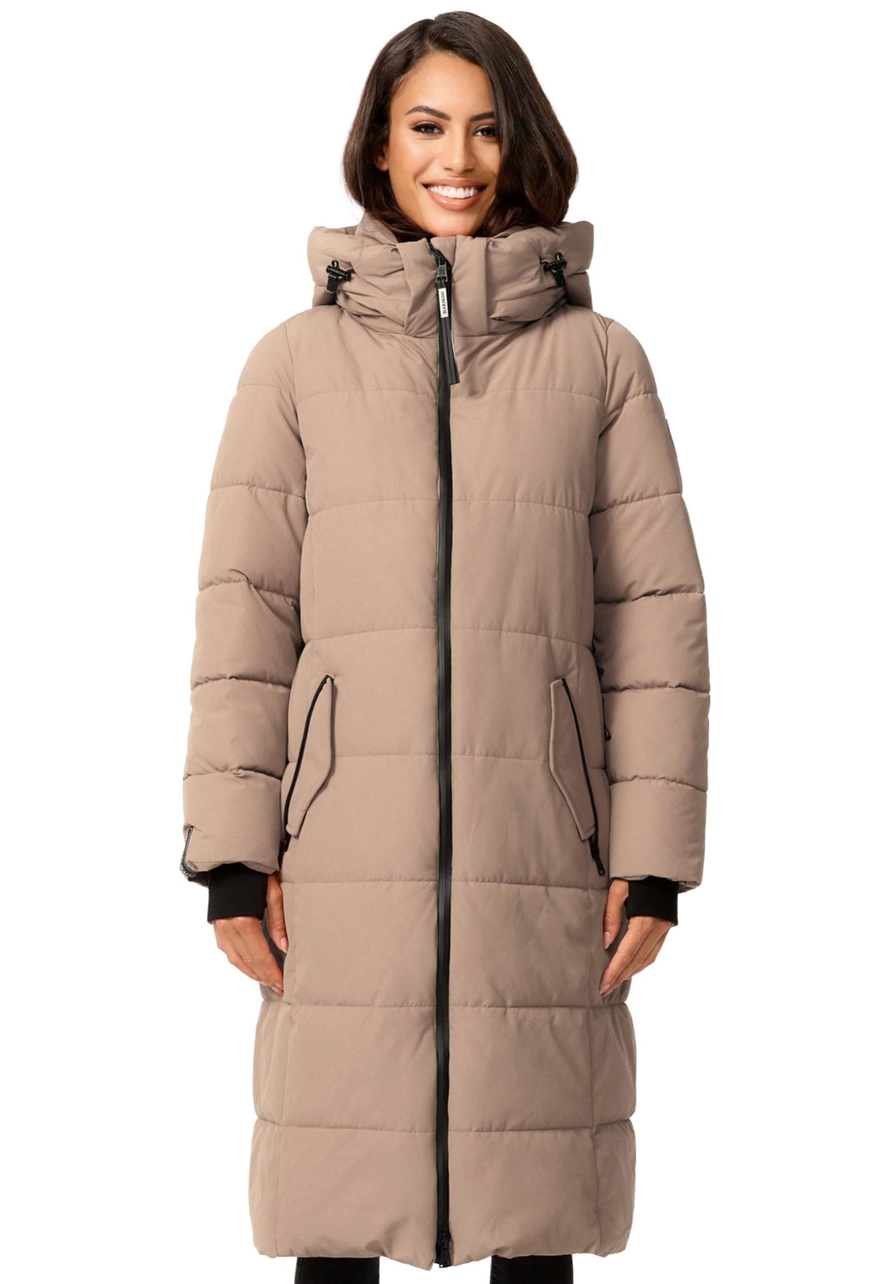 Marikoo Steppjacke Zuraraa XVI – Damen XS Taupe Grey