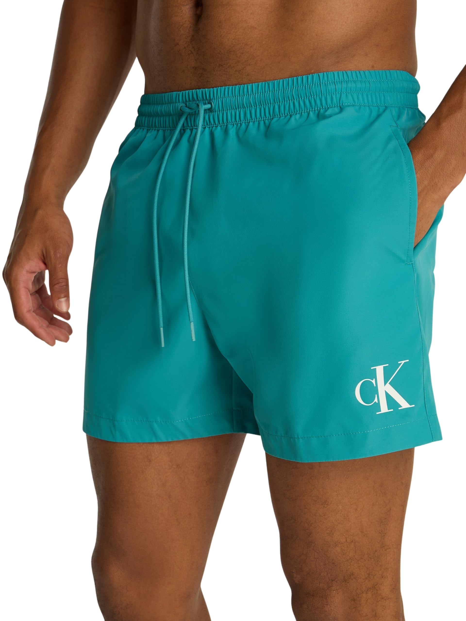 PVH Europe B.V Medium Drawstring Km0km01161 Costume da Bagno Uomo