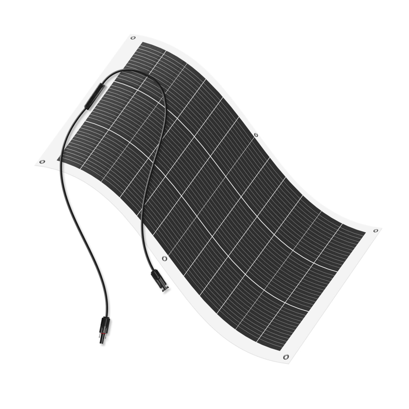 Amazon | ECO-WORTHY 130W フレキシブルソーラーパネル 12V 245° 高