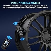Vista 3 de BDFHYK Sensor de presión de neumáticos TPMS programado de 315 MHz compatible con Subaru B9 Tribeca Forester Impreza Legacy Outback Tribeca WRX XV XV