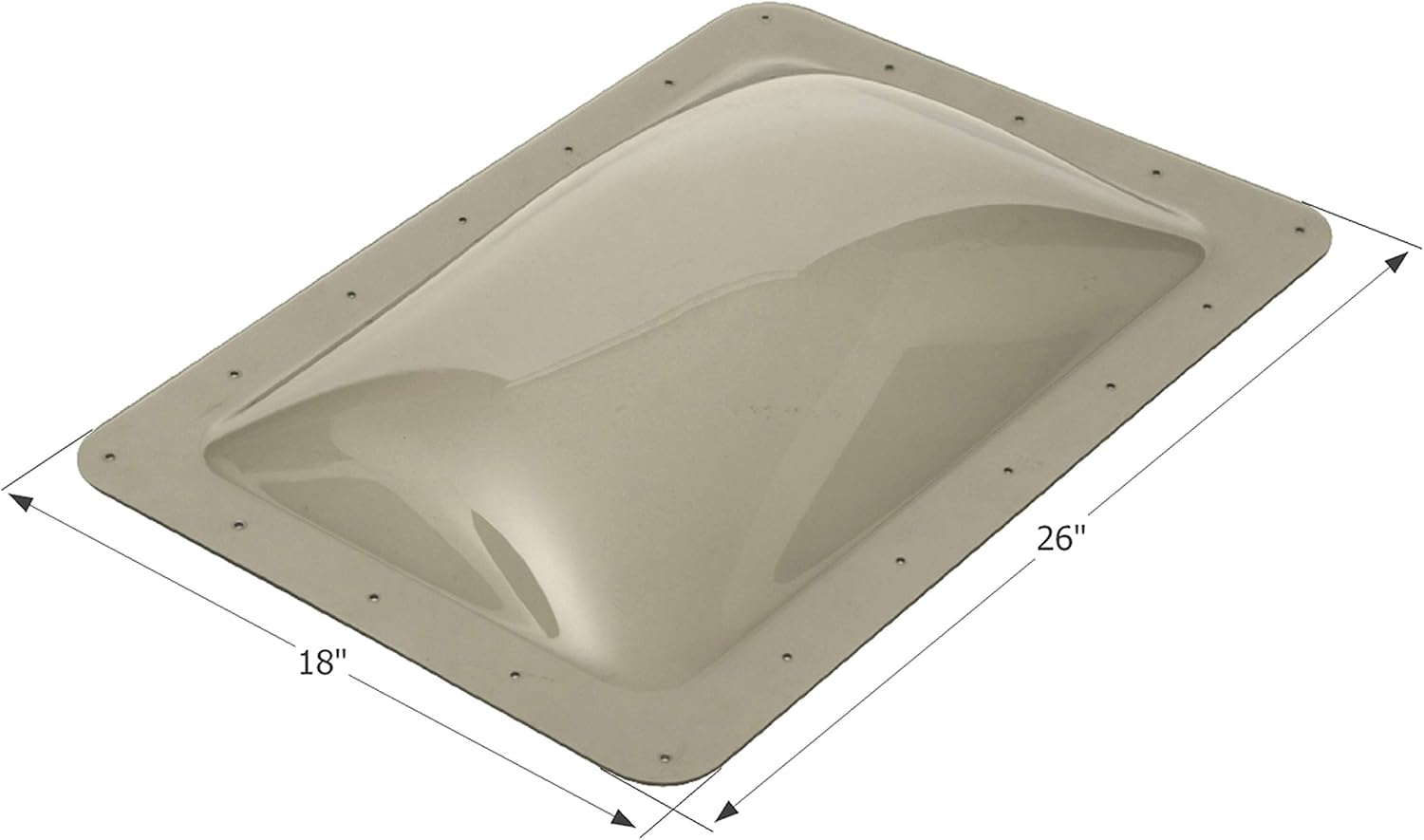 ICON RV Skylight - SL1422S - Smoke