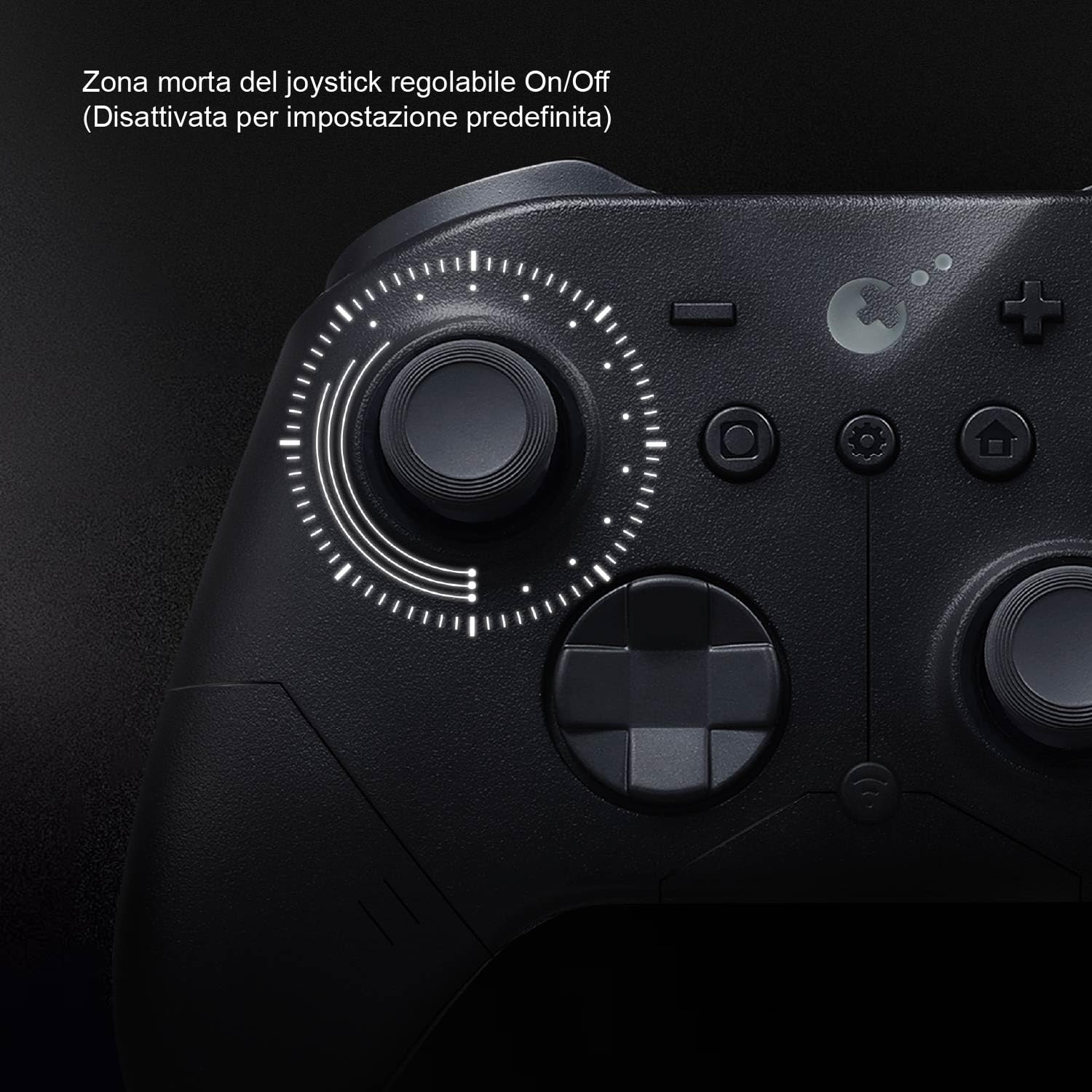 GuliKit ES Pro Controller Per PC/Switch 2, Con TMR Joysticks, 950mAh Batteria, 3 Modalità-Bluetooth,Cavo e Hyperlink Per PC/Switch &Switch 2 /iOS/macOS,Nero