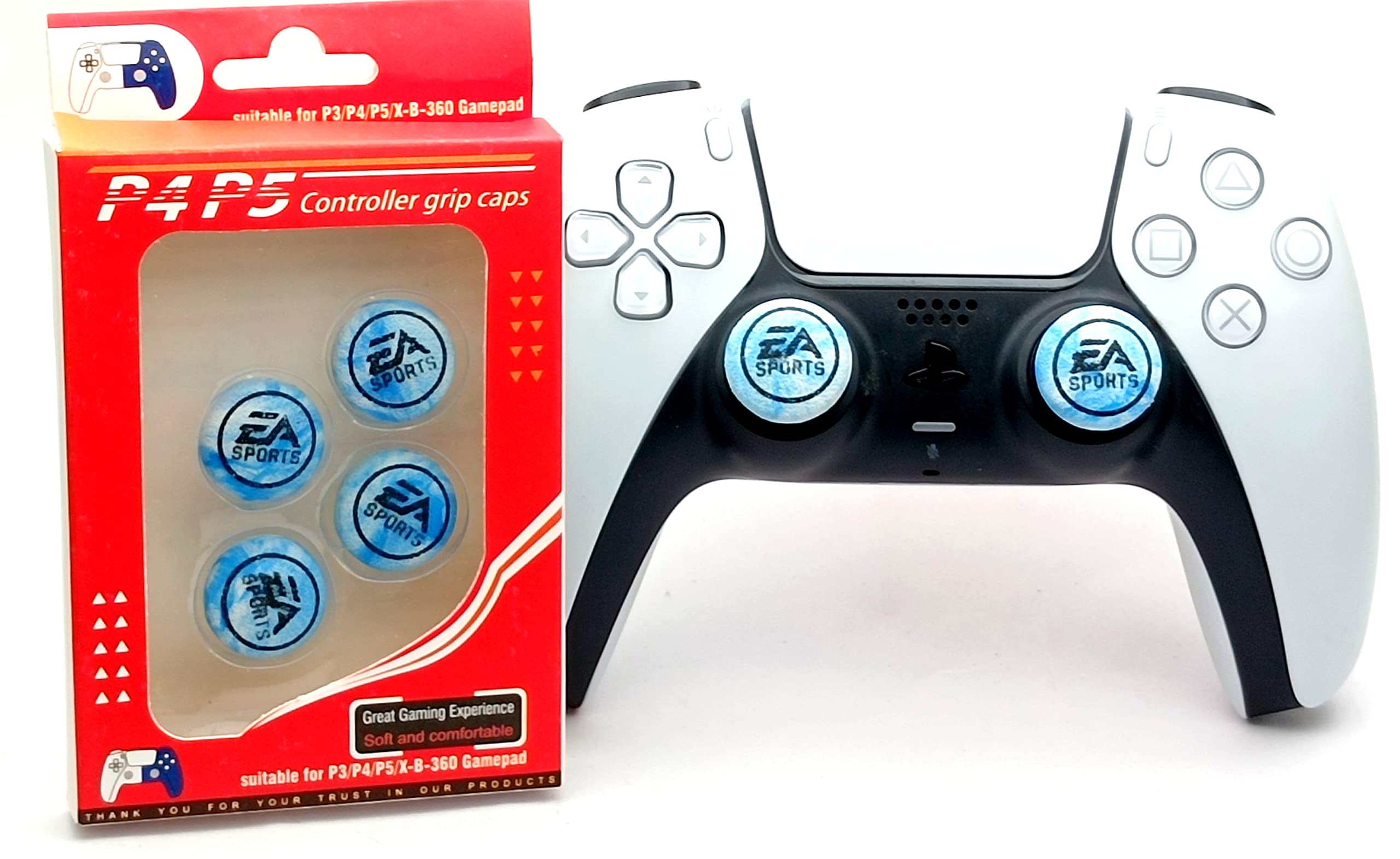 MG Designer Series Thumb Grip for PS5,PS4,PS3, Xbox One, Xbox 360 and NS-PRO (4Pcs) Controller Blue (B0BMXQCXHW) Amazon Price History, Amazon Price Tracker