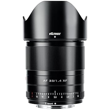 VILTROX 33mm 1.4 fujifilm AF 33mm F1.4 XF Auto Focus Fixed Focus Lens for Fujifilm Fuji X-Mount Camera X-T3 X-T2 X-H1 X20 X-T30 X-T20