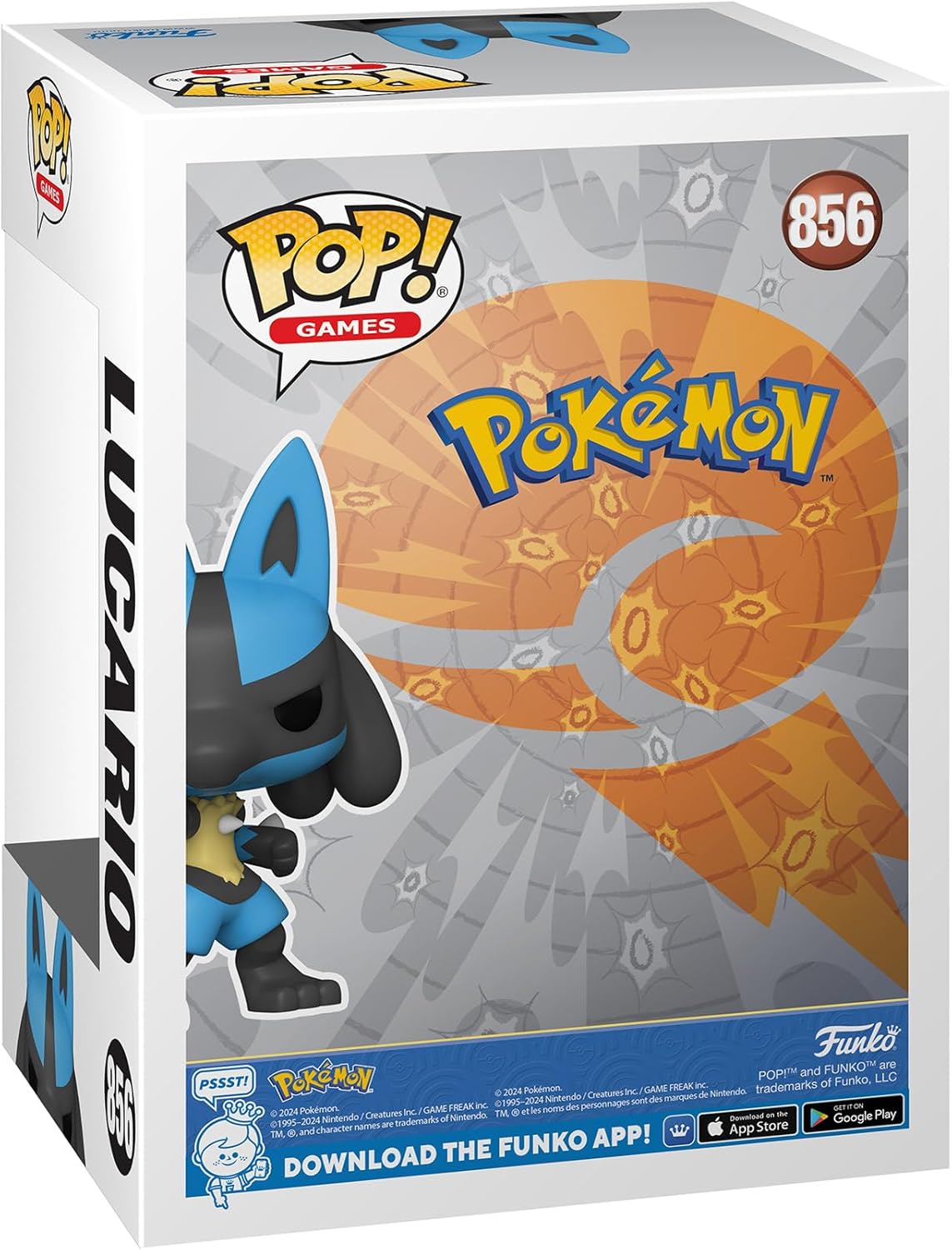 Funko POP! Games: Pokemon - Lucario - Collectible Vinyl Figure - Gift Idea - Official Merchandise - Toys for Children and Adults - Video Games Fans - Figure for Collectors