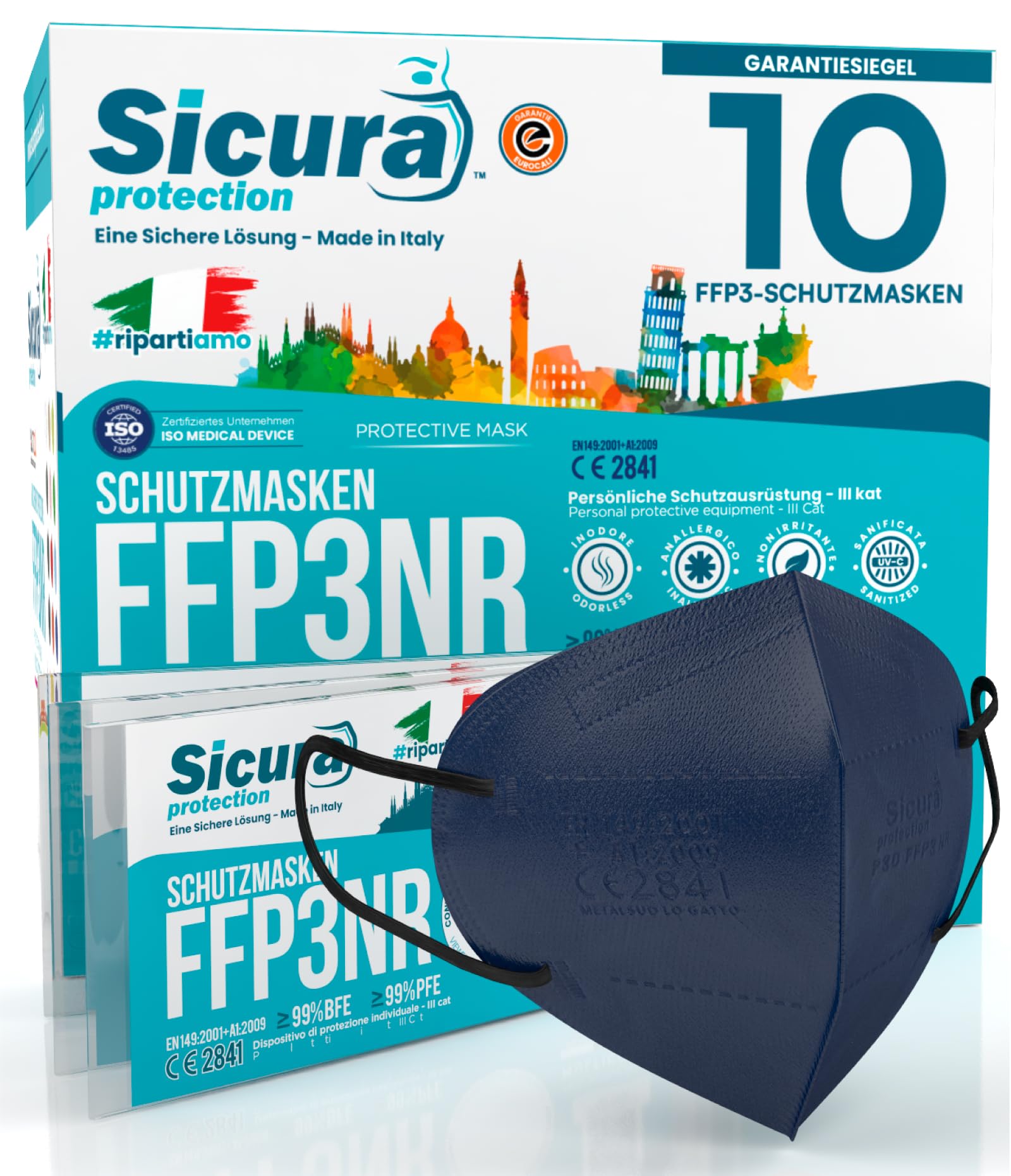SICURA MASCHERINE CHIRURGICHE