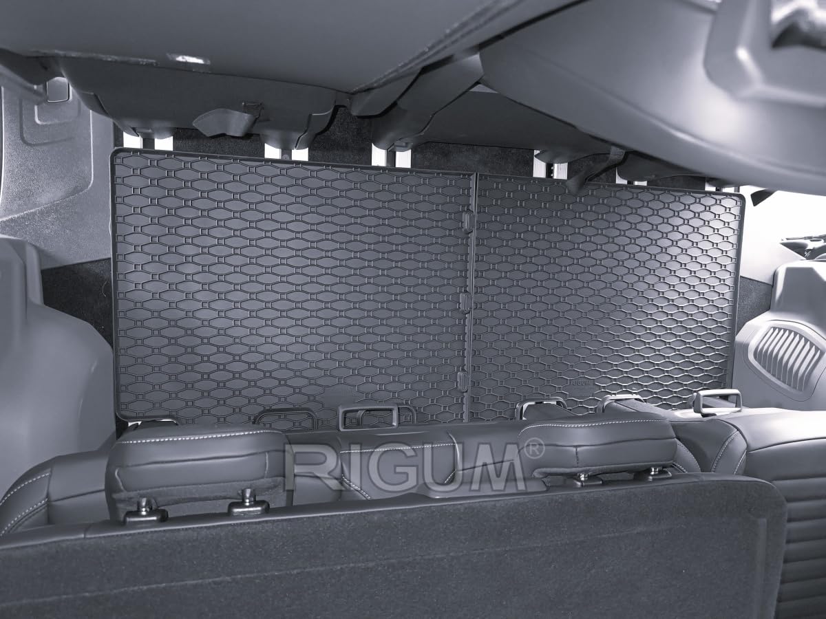 Gummimatten passend für Ford Tourneo Custom NXN ab Bj.2024 | 9-teiliges Automatten-Set für Kofferraum & Fahrgastraum (2 Sitze vorn) - rutschfest, wasserdicht, geruchsneutral