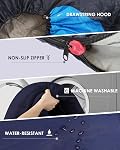 Sleeping Bags for Adults Women Backpacking Lightweight Waterproof- Summer Weather Sleeping Bag for Girls Warm Camping Hiking Outdoor Travel Hunting with Compression Bag
