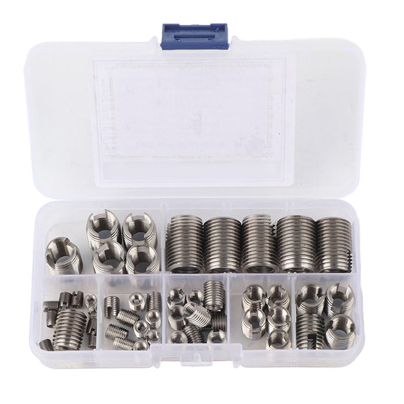 Stainless Steel Thread Inserts - 50 Pcs Self Tapping -2