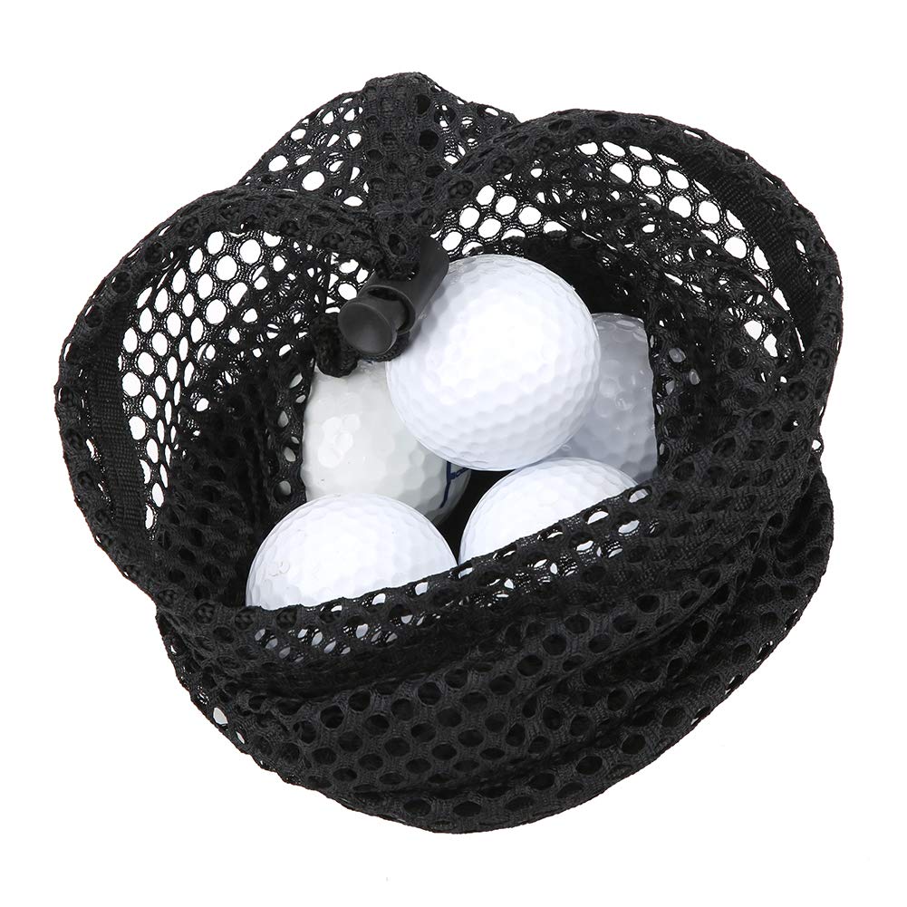 VGEBY Ball Mesh Bag, Nylon Drawstring Storage Pouch for 48-56 Balls Lightweight Durable Gym Beach Camping Travel Use - Image 3