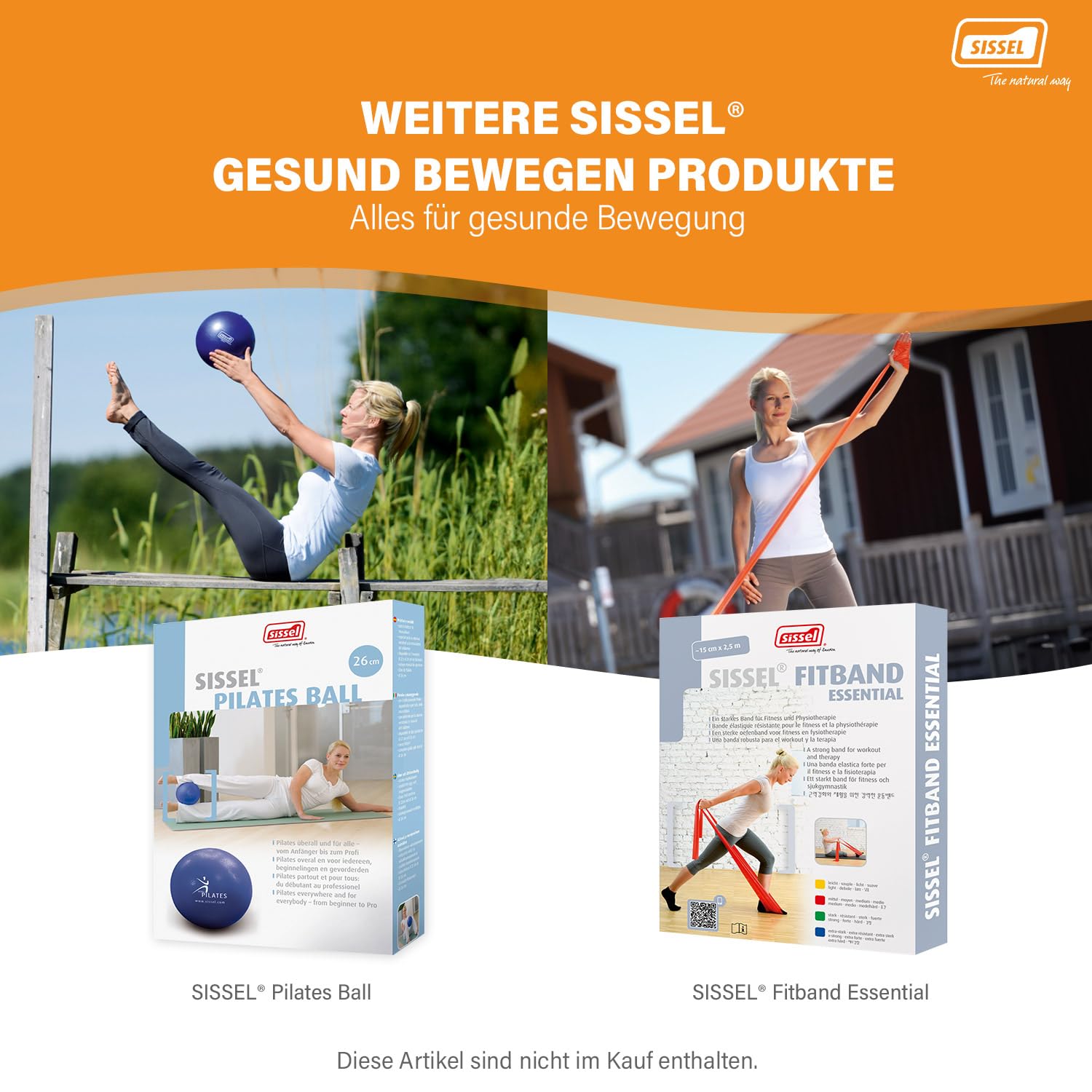 SISSEL® Press Ball | Hand- & Unterarmtrainer für Muskelaufbau & Beweglichkeit | Ideal für Therapie & Fitness | Ergonomisches Design | Inklusive Übungsanleitung