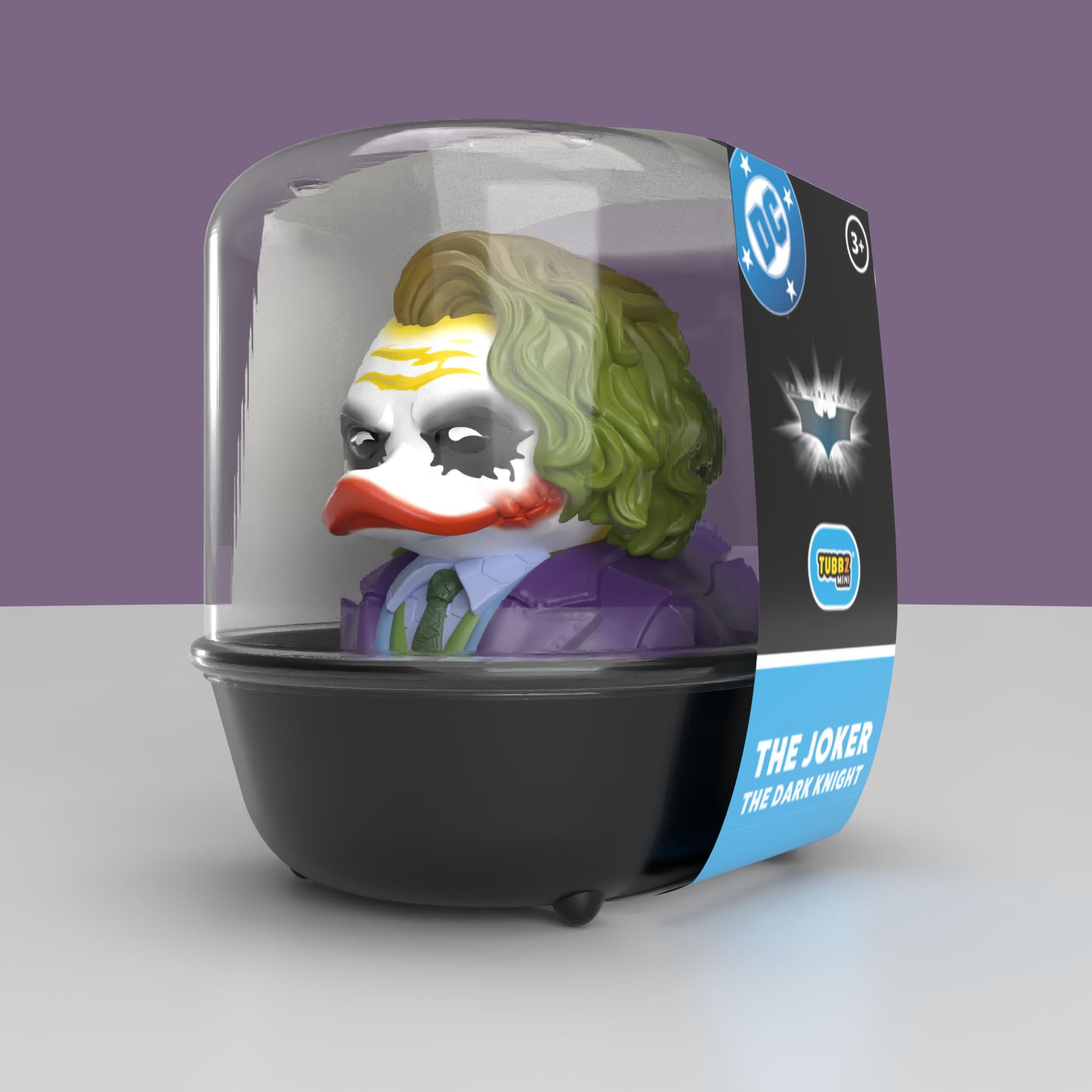 TINY JOKER Surface Nightmare ポッピング　ヒューマン TUBBZ Mini: Batman The Dark Knight - Joker Cosplaying Rubber Duck