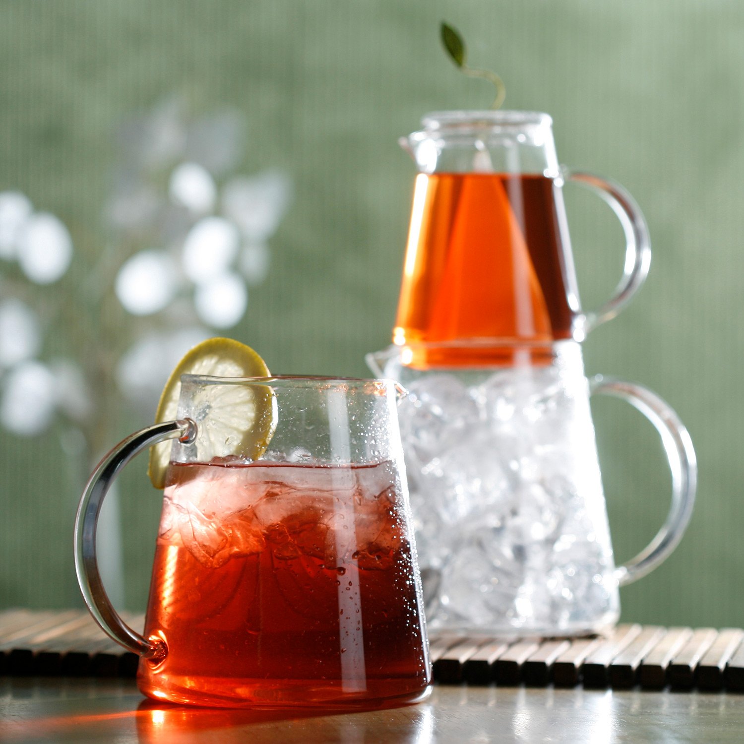 Tea Forte Tea Over Ice Steeping Tea Pitcher Set and Iced Tea Infuser
