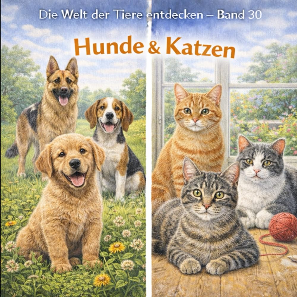 Hund & Katze: Die Welt der Tiere entdecken - Band 30 (Tiere hautnah entdecken)