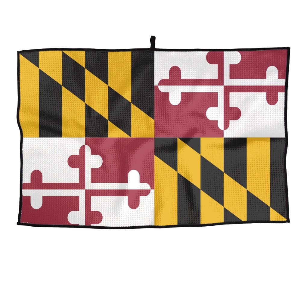 PE　タオル Amazon.co.jp: jinyimingpiフラグメリーランド州のゴルフタオル