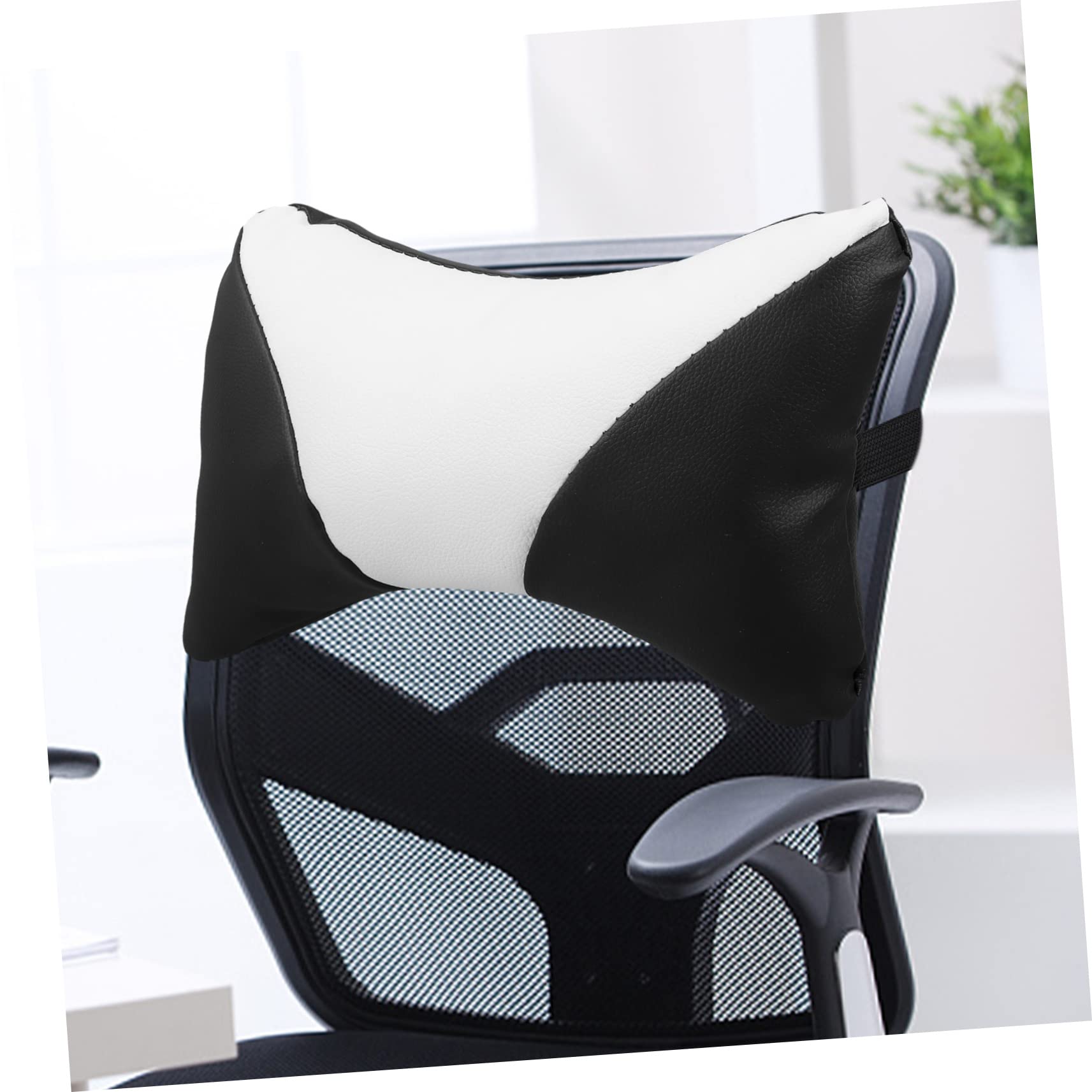 Mobestech Cuscino Poggiatesta Ergonomico per Supporto Collo Cuscino di Supporto per Collo della Sedia da Ufficio e Casa Facile da Installare