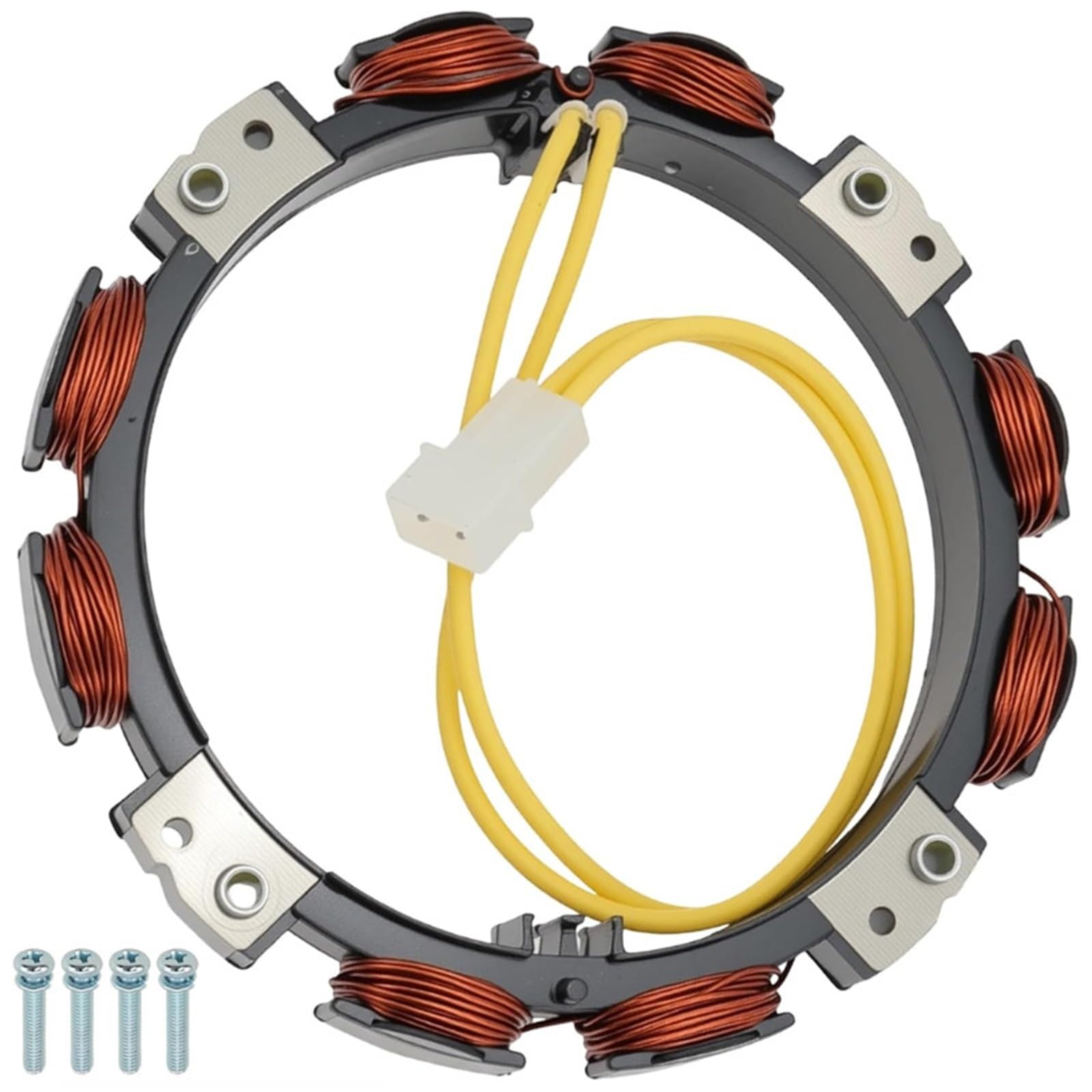 Kit alternateur voiture Compatible con Briggs&Stratton 394890 393374 691185 696458 691064 393295 John D cortacésped 592830 alternador regulador de voltaje 845907