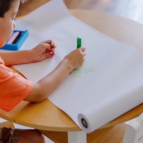 Miniatura 7 de Melissa & Doug Reemplazo de rollo de papel de caballete de lujo (17 pulgadas x 75 pies) - Paquete de 3 - Certificado FSC