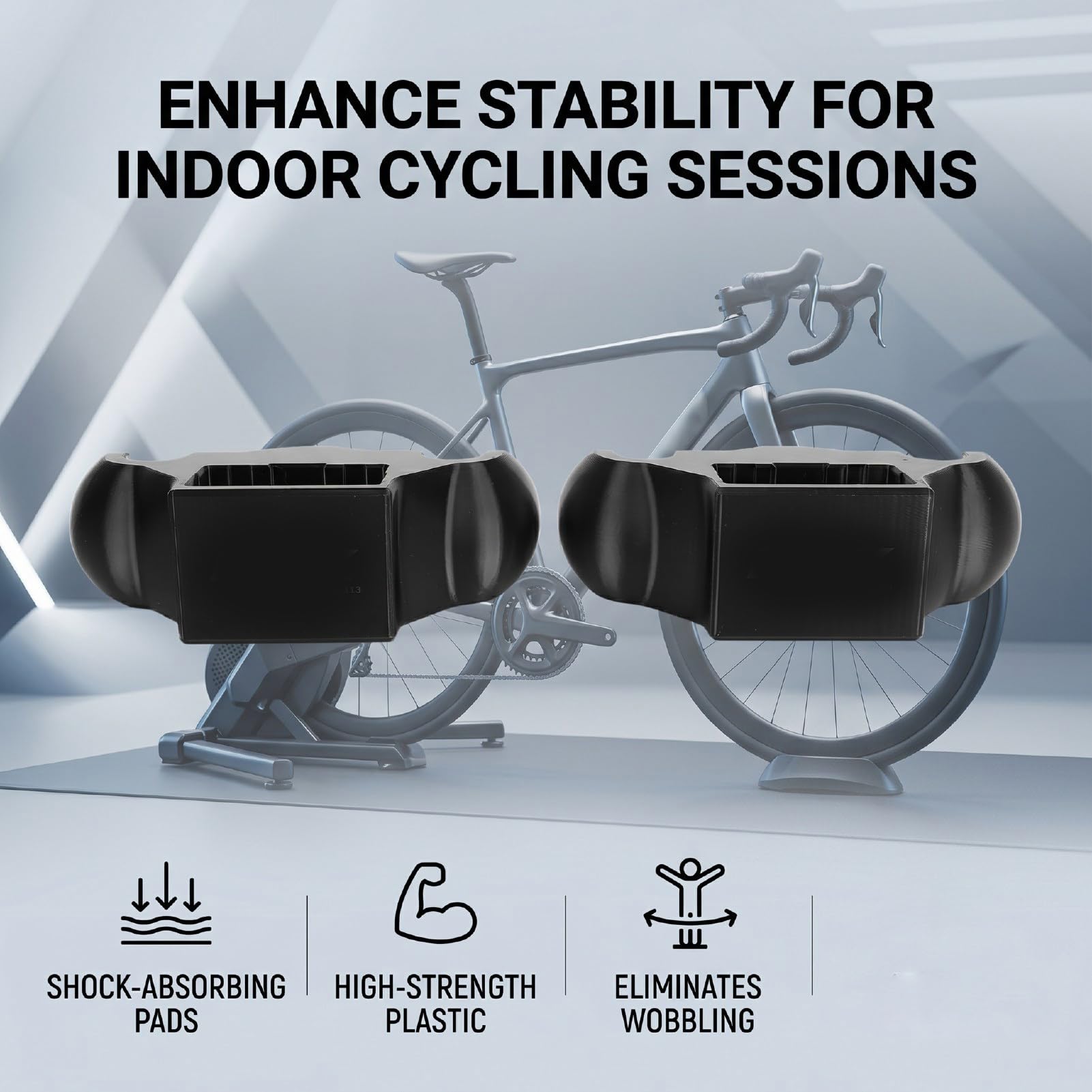 Keenso Trenażer Rowerowy Stabilizator Podstawa