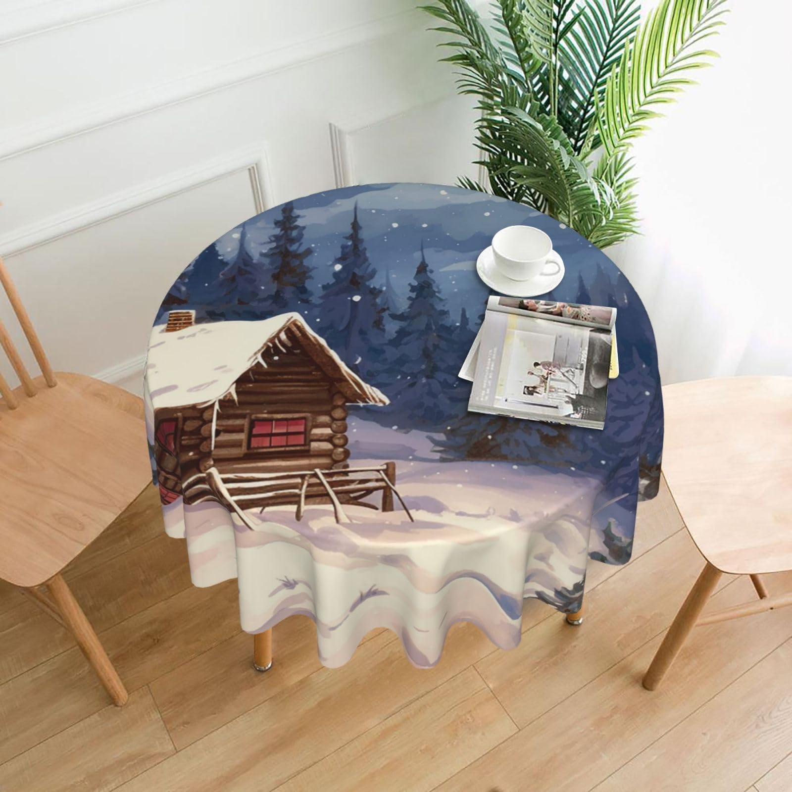Nappe ronde de pique-nique 152 cm imperméable aux taches