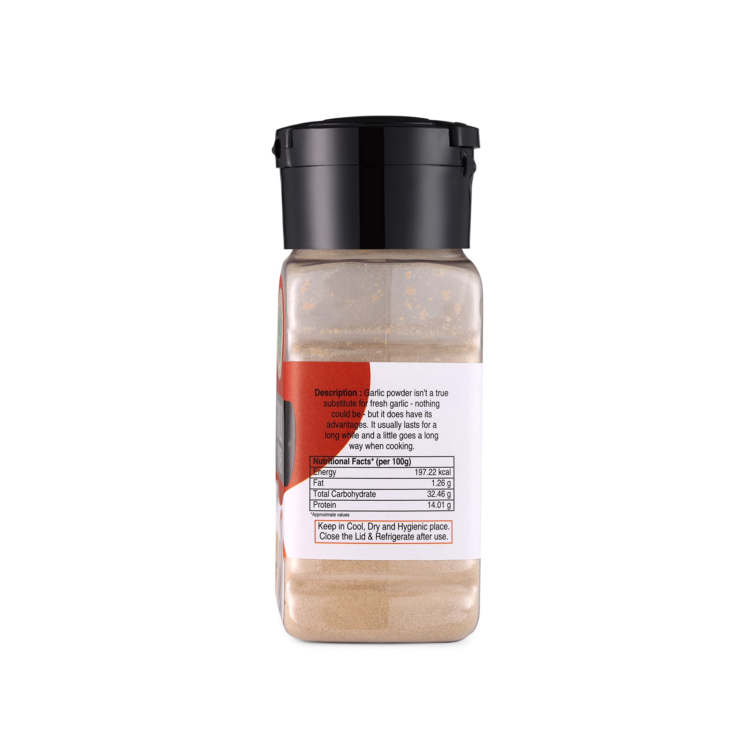NATURESMITH Garlic POWDER-60g || Ready to USE Sprinkler JAR || - Image 2 thumbnail
