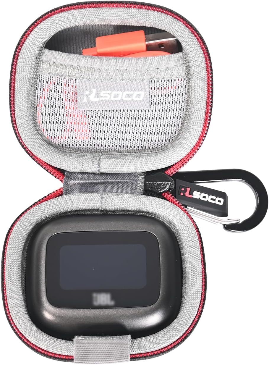 RLSOCO Hard Case for JBL Live Beam 3/Live Buds 3/Live Flex 3 True Wireless Noise-Cancelling Earbuds (Case Only)