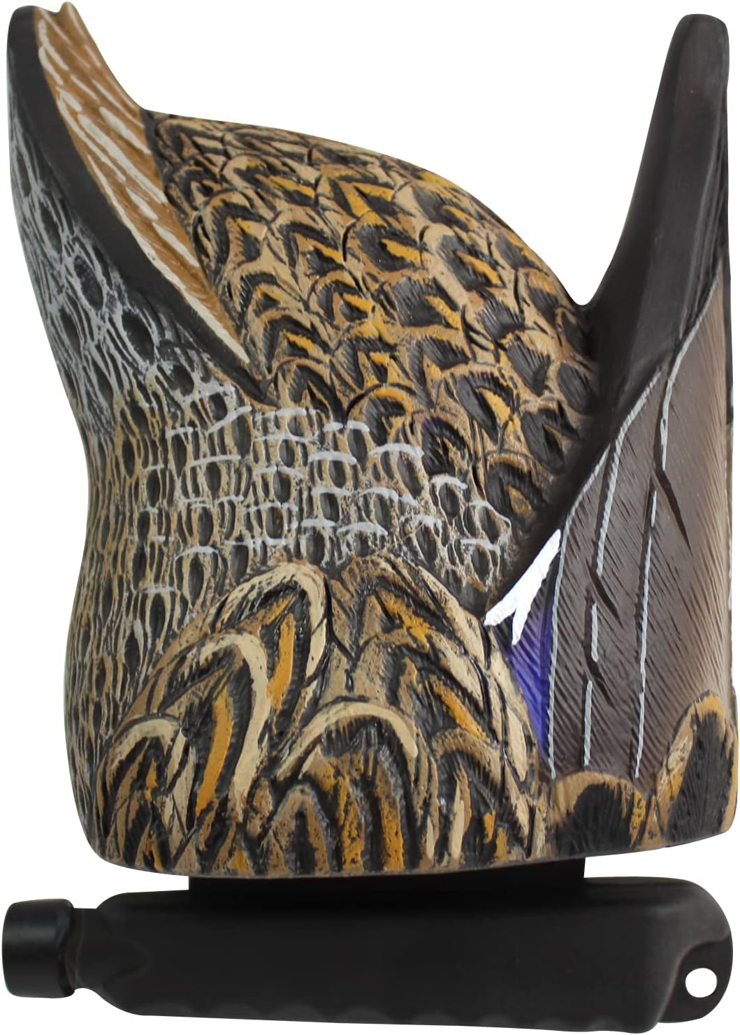 Cupped Waterfowl Feeder Butt Hen Decoy, Premium Quality Duck Butt-Up Floater Decoy with Weighted Keel and Lifelike Color Design