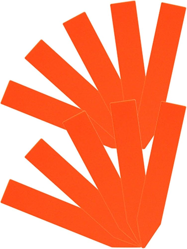 Amazon | セフティー3(Safety-3) 園芸用カラーラベル 10枚入 オレンジ Amazon | セフティー3(Safety-3) 園芸用カラーラベル 10枚入 オレンジ