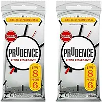 Kit Camisinhas Preservativo Prudence Efeito Retardante 16und