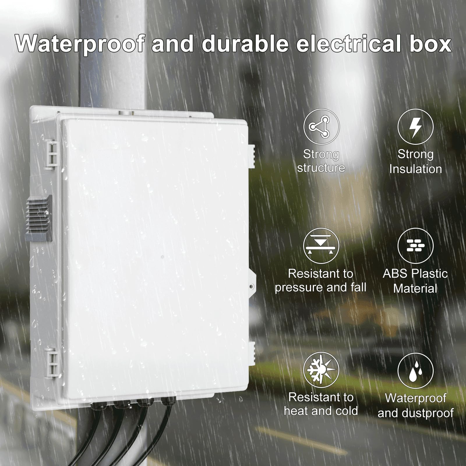 Namunanee Cajas de Registro Electrico, Caja eléctrica ABS para exteriores