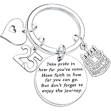 Birthday Keychain For Women Men Friendship Gift Happy Birthday Gift