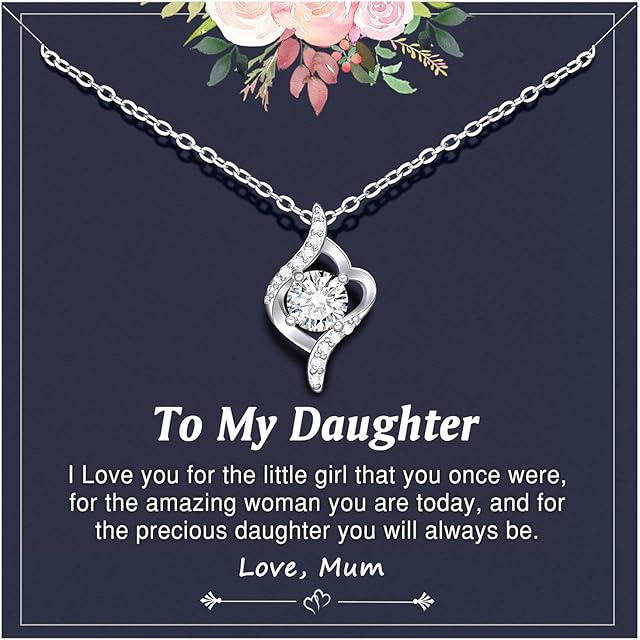 Mother and Daughter Gifts, Mum and Daughter Necklace, Mum Gifts from Daughter Birthday Christmas Jewellery Gifts