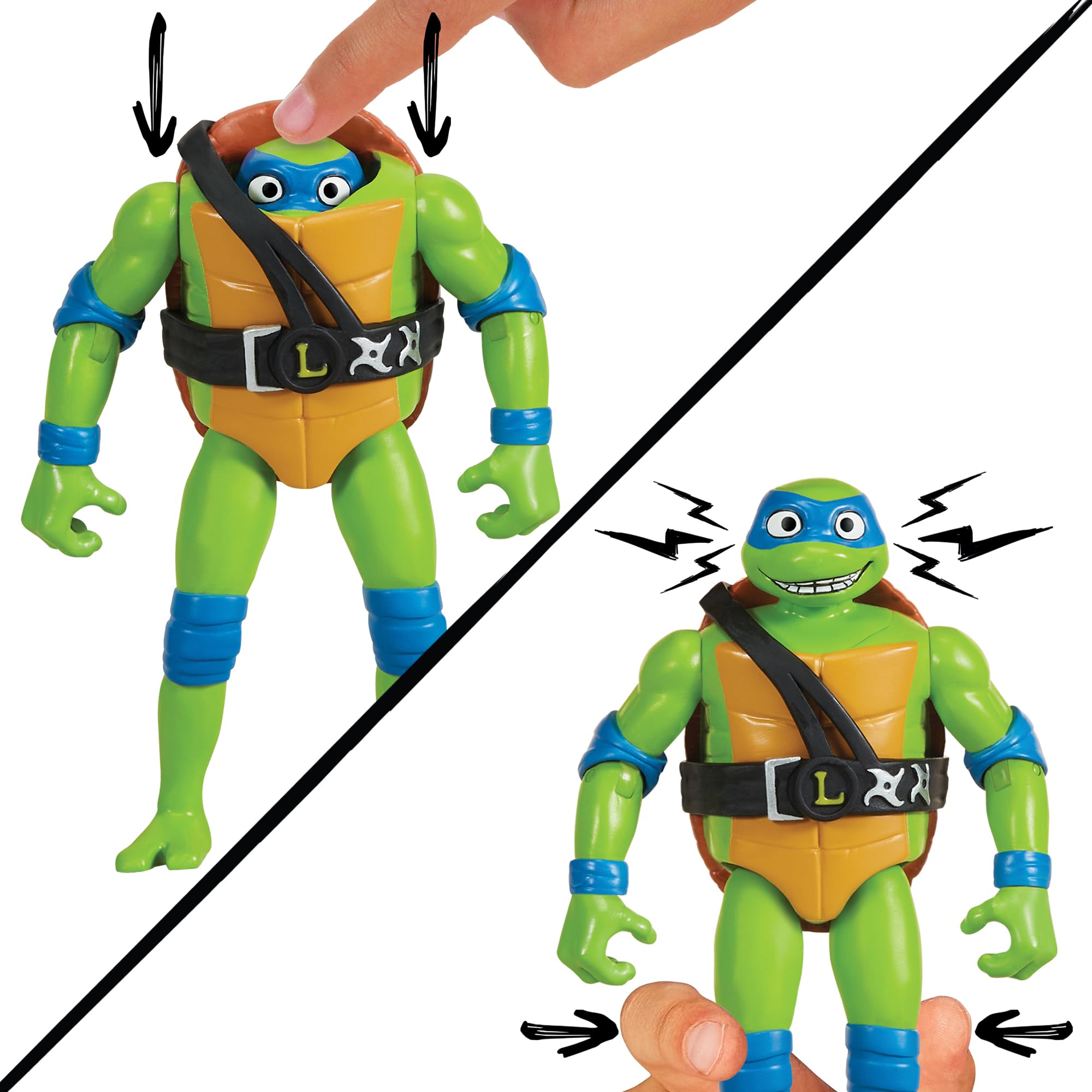 Amazon.com: Teenage Mutant Ninja Turtles Head Droppin Turtles 4