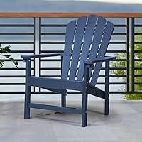 Vista 67 de Sillas Adirondack apilables, juego de 2, silla de fuego resistente al clima para césped, porche, terraza, ahorro de espacio, HDPE para exterior