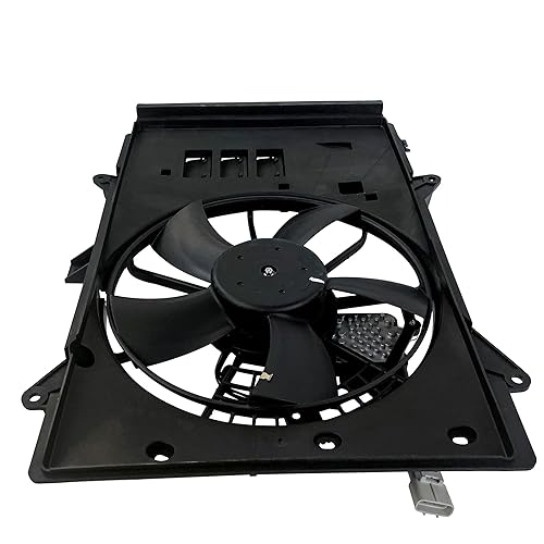 Miniatura 2 de PartsFlow Conjunto de ventilador de refrigeración dual del condensador del AC para Mazda CX-3 PEHH15025 2016 2017 2018 2019 2020 2021 2022